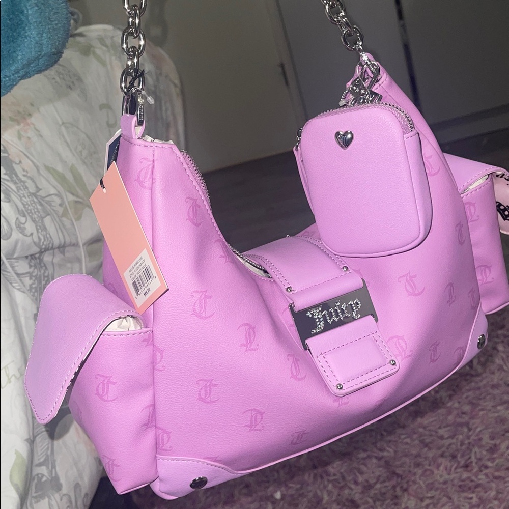 Juicy Couture Lavender Shoulder Bag - Picture 4 of 4